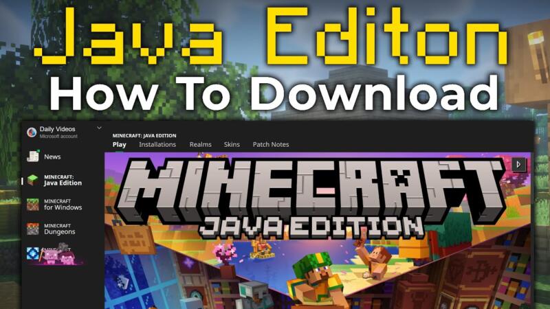 Link Download Minecraft Java Edition 2