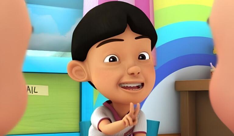5 Alasan Mail Hobi Jualan Apa Saja di Serial Upin & Ipin