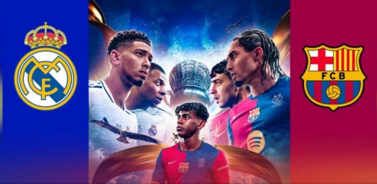 Link Live Streaming Real Madrid vs Barcelona Final Supercopa de Espana 2025