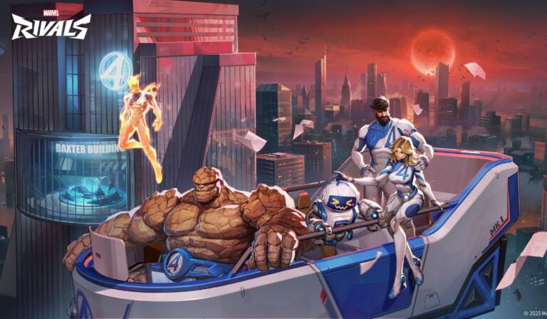Fantastic Four akan Hadir dalam Game Marvel Rivals