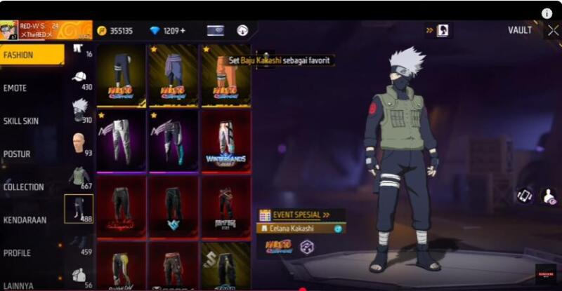 Cara Mendapatkan Bundle Kakashi Ff