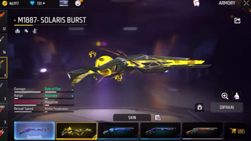 Cara Mendapatkan Sg2 Solaris Burst Ff