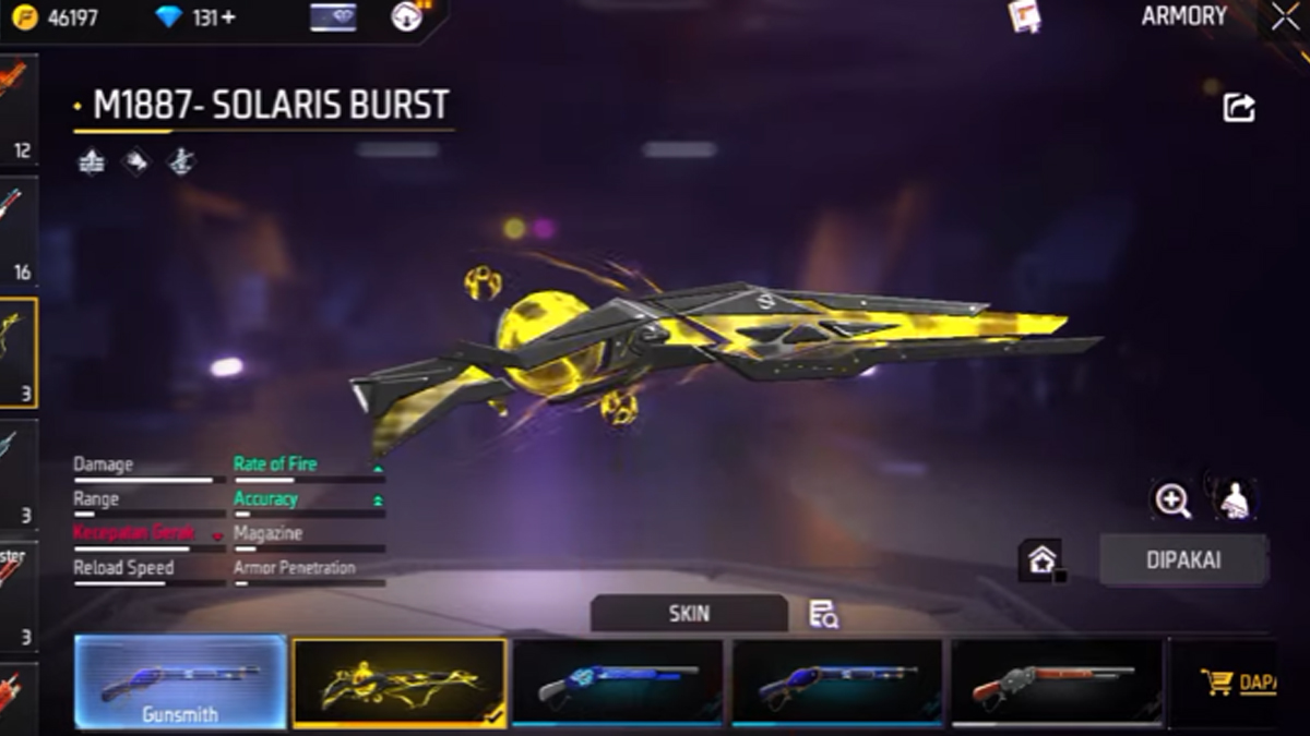 Cara Mendapatkan Sg2 Solaris Burst Ff