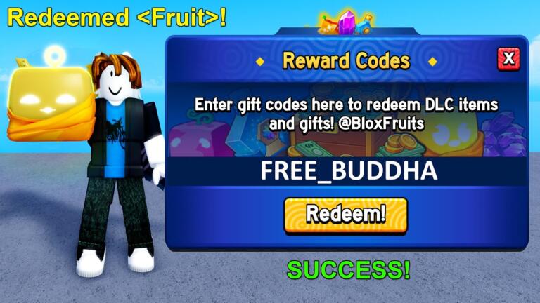 Code Blox Fruits Januari 2025 Terbaru, Banyak Banget Hadiahnya!