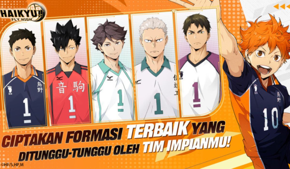 Garena Rilis Game HAIKYU!! FLY HIGH, Siap Hadir di Indonesia