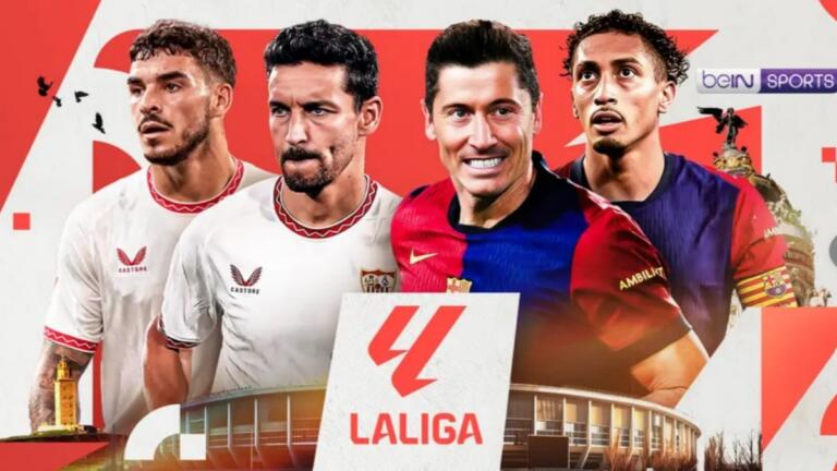 Link Live Streaming Sevilla vs Barcelona LaLiga 2024-2025