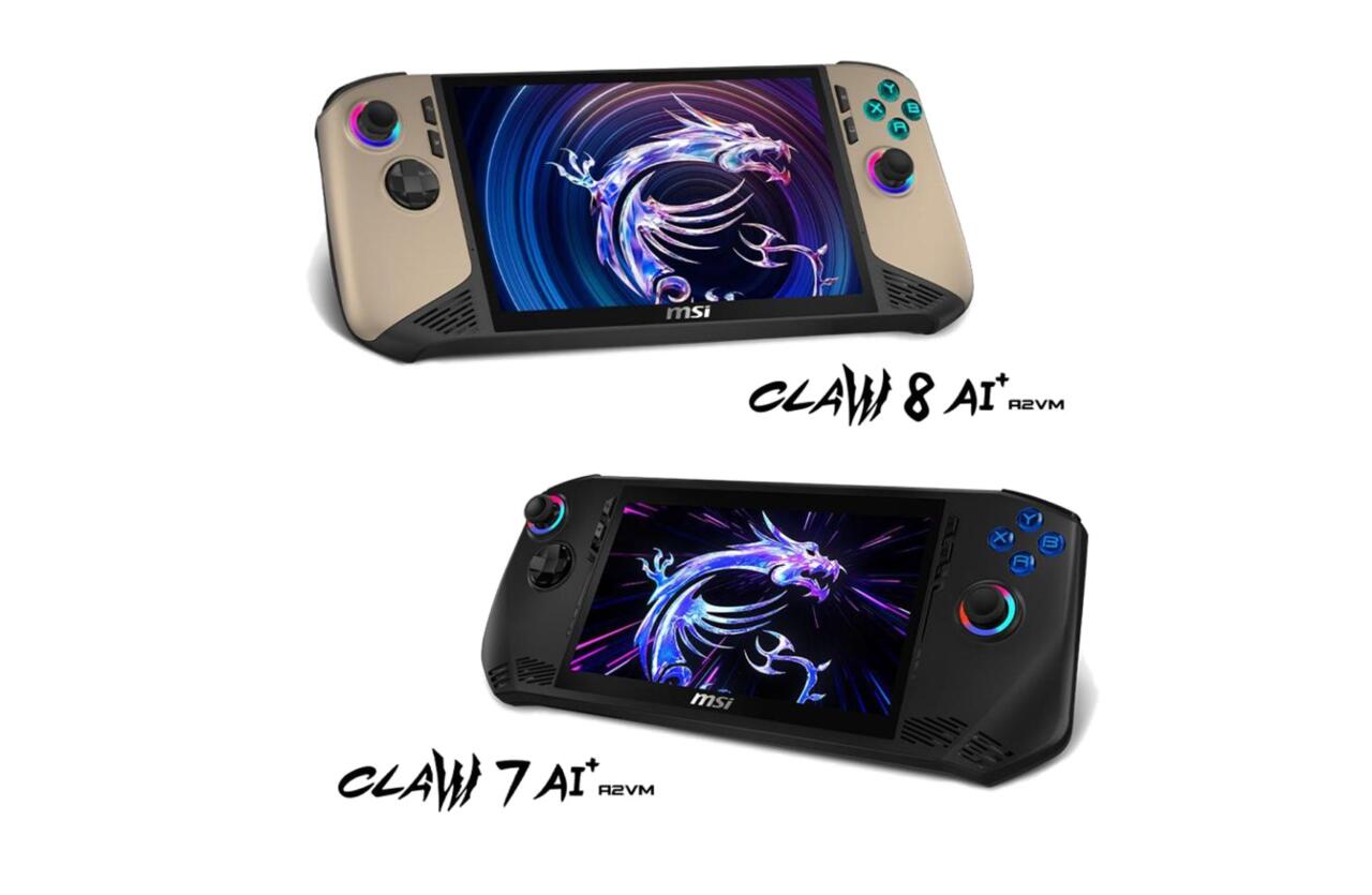 MSI Luncurkan Update untuk MSI Claw 8 AI+ dan Claw 7 AI+