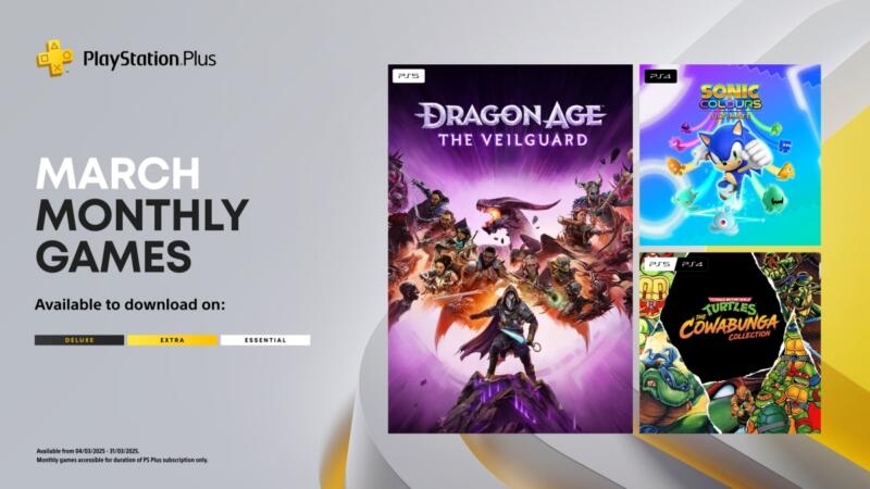 Playstation Plus Essential Maret 2025