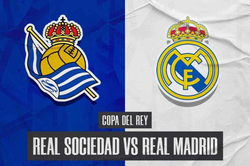 Link Live Streaming Real Sociedad vs Real Madrid Copa del Rey 2024-25