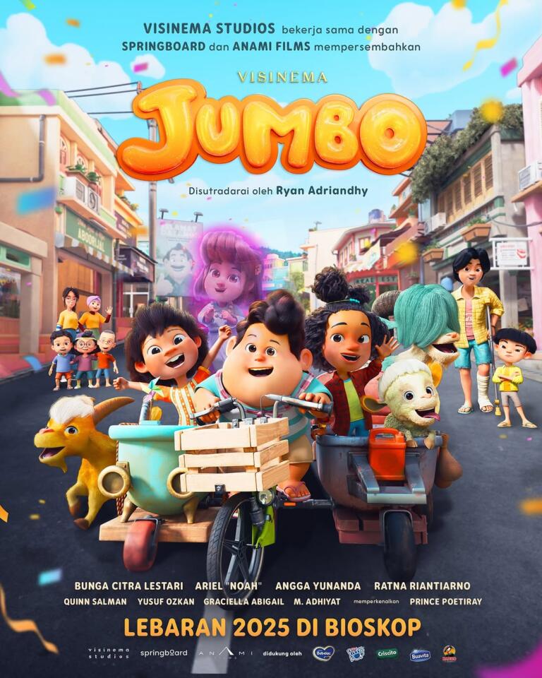 Sinopsis jumbo film animasi indonesia yang sarat moral dafunda