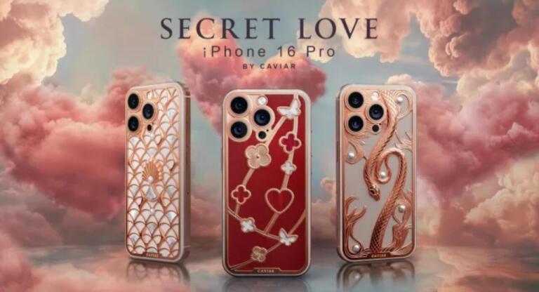 Caviar Rilis iPhone 16 Pro Secret Love Collection untuk Meriahkan Valentine