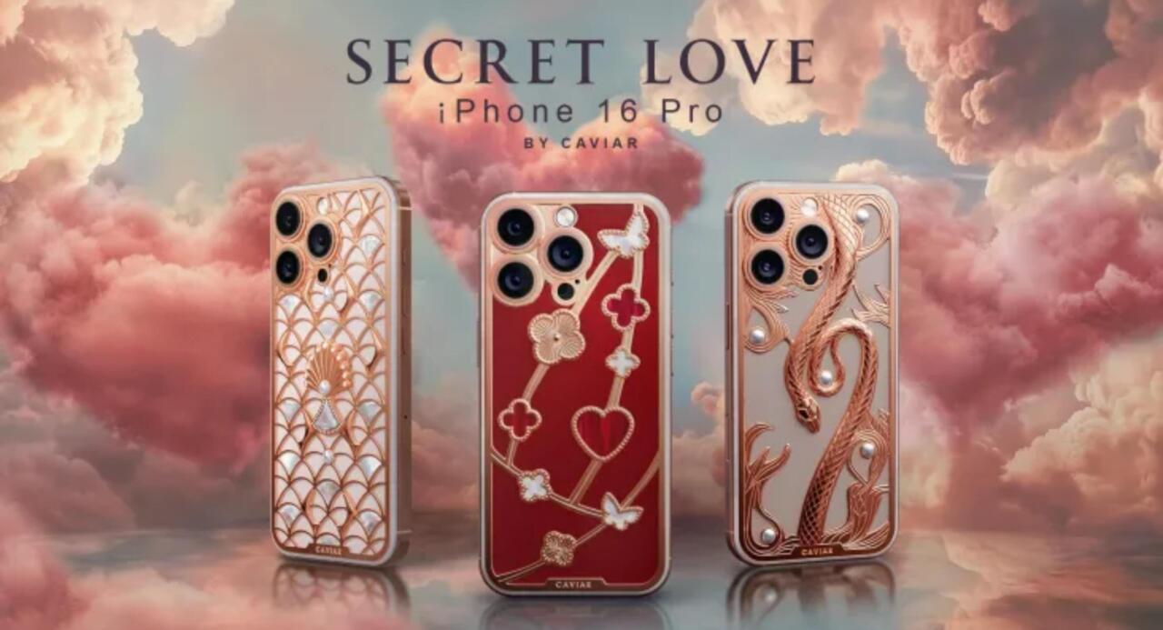 Caviar Rilis iPhone 16 Pro Secret Love Collection untuk Meriahkan Valentine