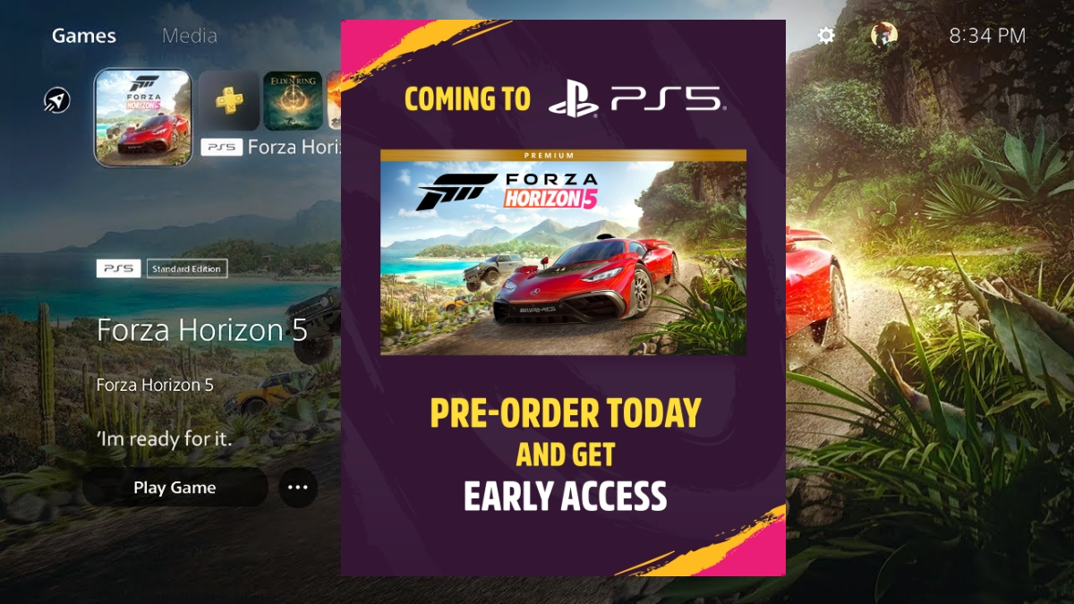 Playground Games Umumkan Tanggal Rilis Forza Horizon 5 Versi PS5