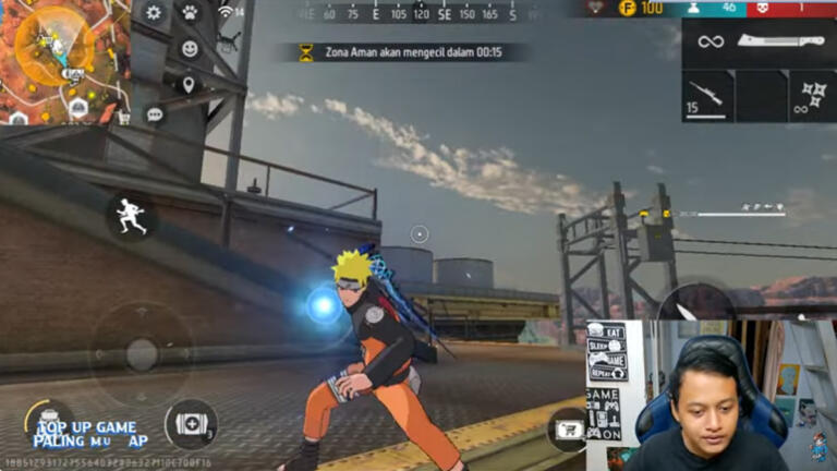 Cara Mendapatkan Emote Naruto Rasengan Naruto FF dengan Mudah