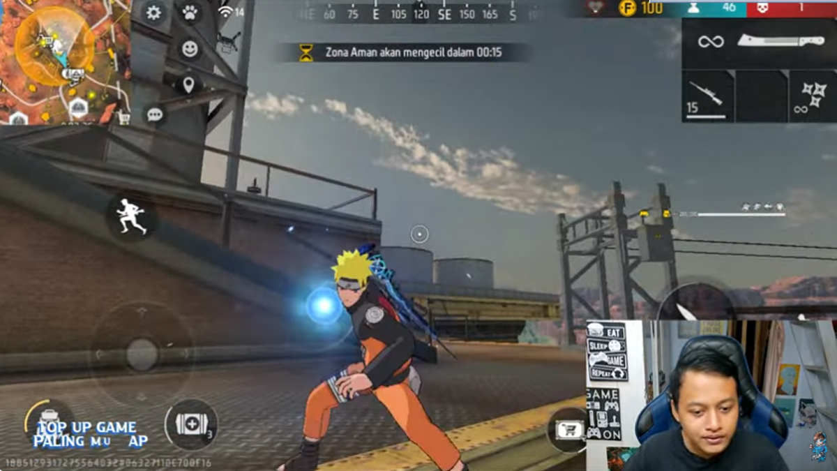 Cara Mendapatkan Emote Rasengan Naruto Ff 1