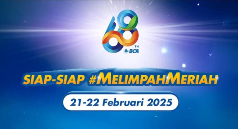 Promo HUT BCA 2025 Diskon Hingga 68%, Rayakan ke-68 Tahun