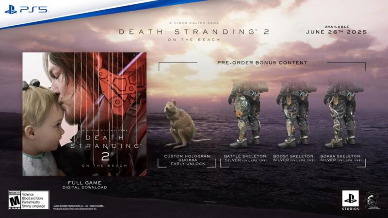 Death Stranding 2: On The Beach – Physical & Digital Standard Edition
