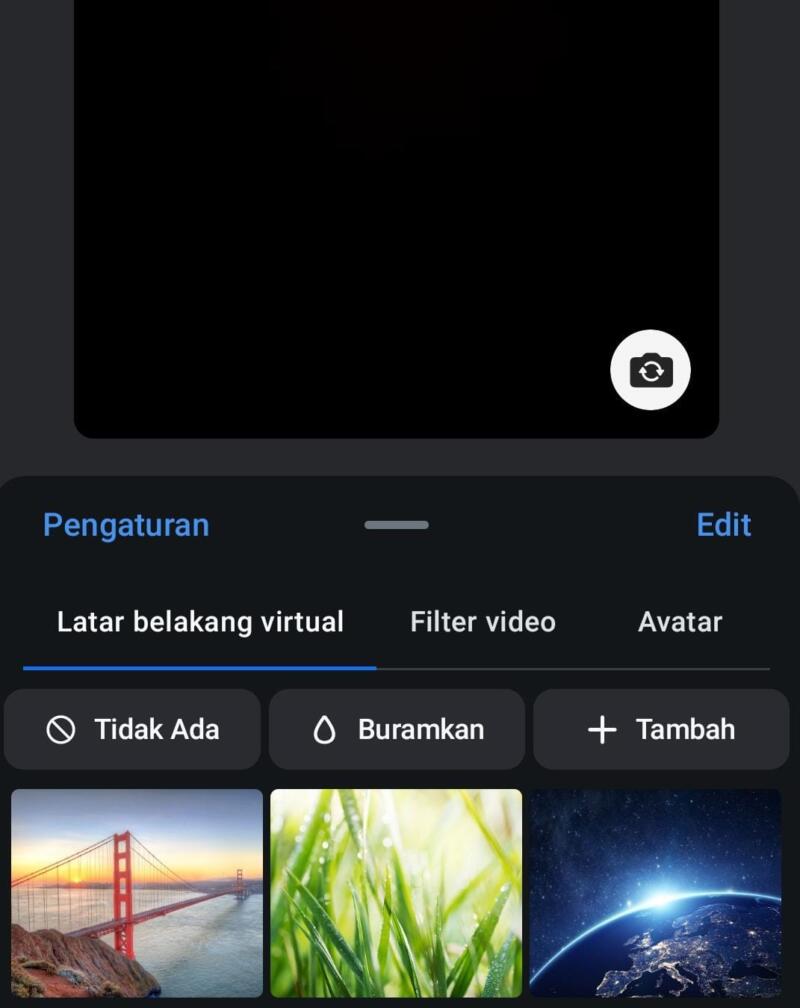 Cara Ganti Bacground Zoom di HP