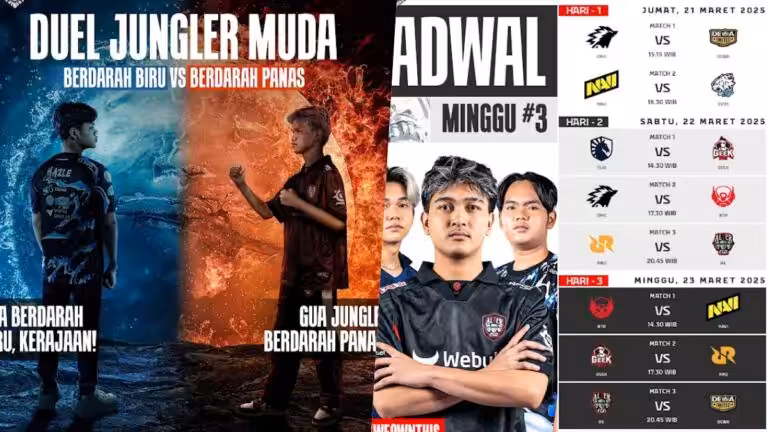 Jadwal MPL ID S15 Week 3