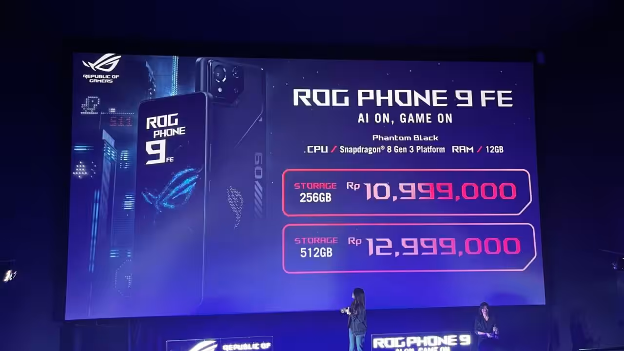 Dibandrol Mulai 10 Jutaan Rupiah, ROG Perkenalkan ROG Phone 9 Series 2 Dibandrol Mulai 10 Jutaan Rupiah, ROG Perkenalkan ROG Phone 9 Series
