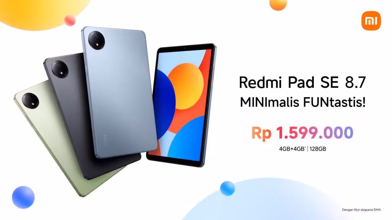 Xiaomi Perkenalkan Redmi A5 & Redmi pad SE 8.7 di Harga 1 Jutaan Rupiah