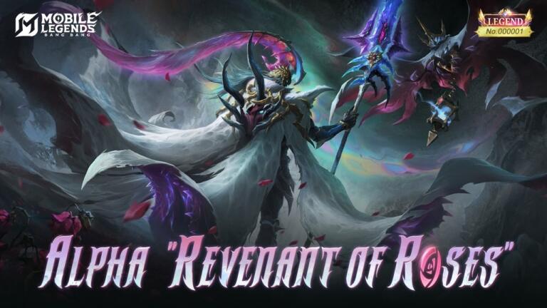 Skin Legend Alpha Revenant of Roses Mobile Legends