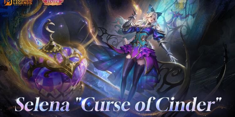 Skin Zenith Selena "Curse of Cinder" Mobile Legends