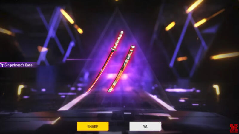 Cara Mendapatkan Katana Lobby Ff Ramadhan Gratis 1
