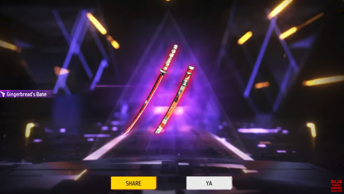Cara Mendapatkan Katana Lobby FF Ramadhan Gratis, Permanen!