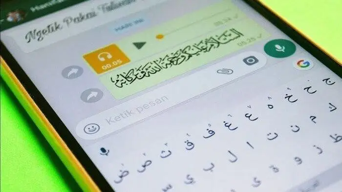 Cara Membuat Tulisan Arab di WhatsApp