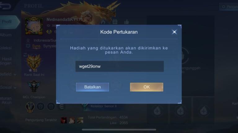 Kode Redeem ML Hari Ini 18 Maret 2025, Skin Gratis Menunggumu!