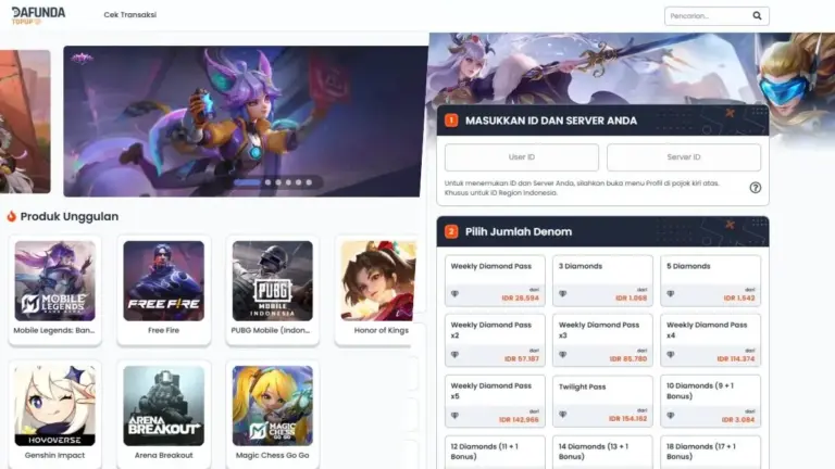 Cara Top Up Diamond Mobile Legends Dengan Mudah dan Cepat!