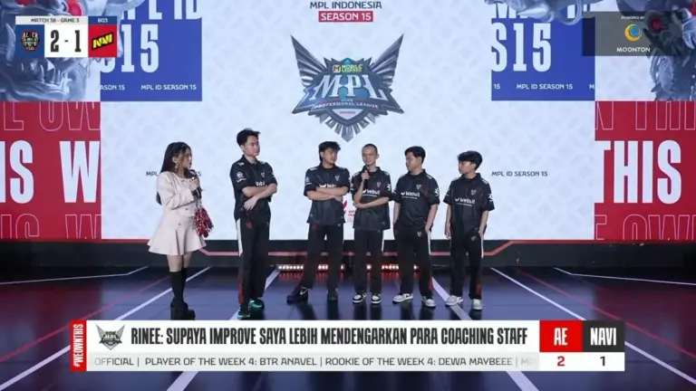 Hasil MPL ID Season 15 Alter Ego vs NAVI 8 Hasil MPL ID Season 15 Alter Ego vs NAVI
