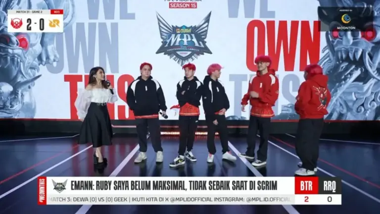Hasil MPL ID Season 15 Bigetron vs RRQ Hoshi