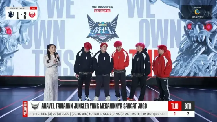 Hasil MPL ID S15 Team Liquid ID vs Bigetron