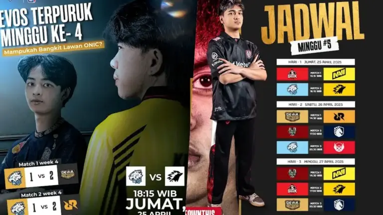 Jadwal MPL ID Season 15 Week 5, Penutup Leg 1