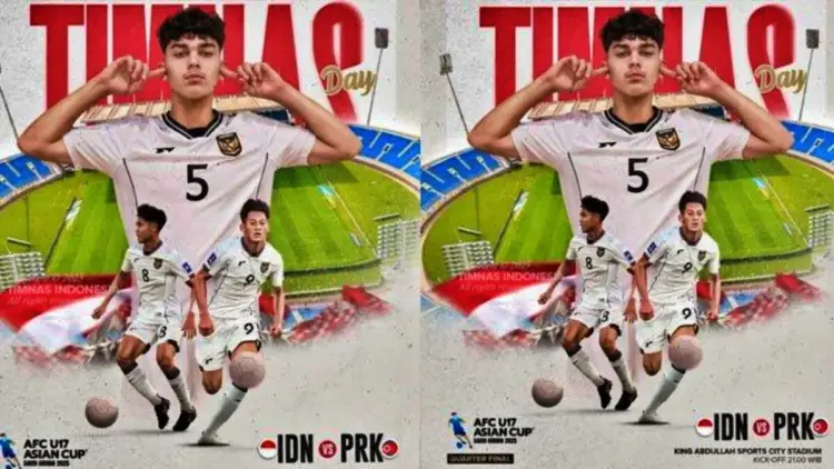 Link Live Streaming Indonesia vs Korut Piala Asia U-17 14 April 2025