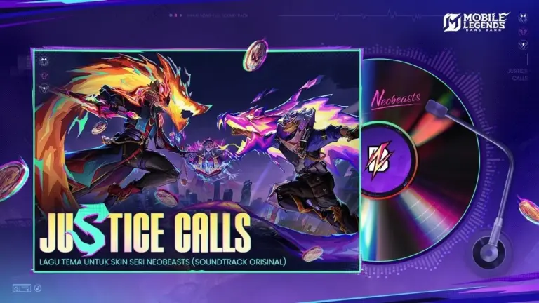 Moonton Pamer Soundtrack untuk Skin Seri Neobeasts Baru