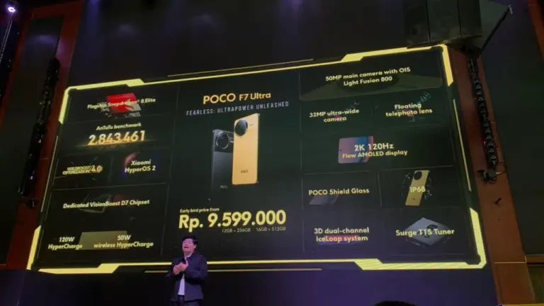 POCO F7 Ultra Meluncur di Indonesia, Harga Mulai Rp9 Jutaan