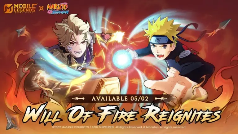 Tanggal Kolaborasi Mlbb X Naruto