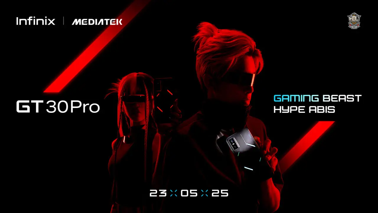 Infinix GT 30 Pro Meluncur 23 Mei, Usung AI Gaming & Desain Futuristik