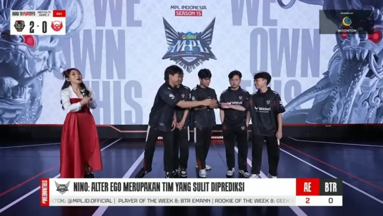 Hasil MPL ID Season 15 Alter Ego vs Bigetron Alpha