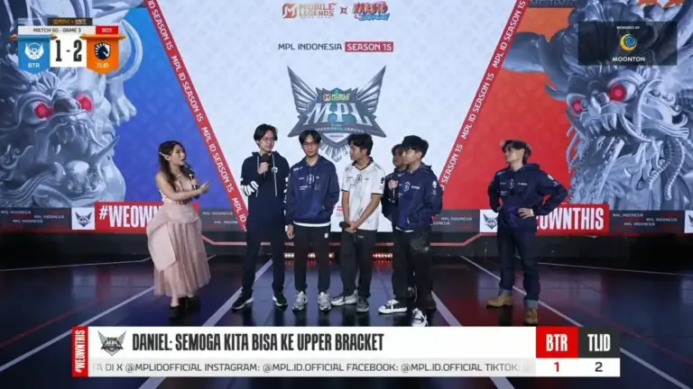 Hasil MPL ID Season 15 Bigetron vs Team Liquid ID