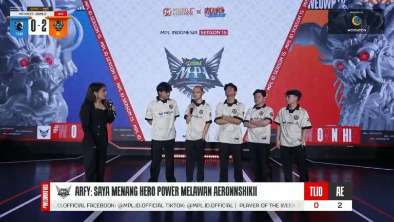 Hasil MPL ID Season 15 Team Liquid ID vs Alter Ego 10 Hasil MPL ID Season 15 Team Liquid ID vs Alter Ego