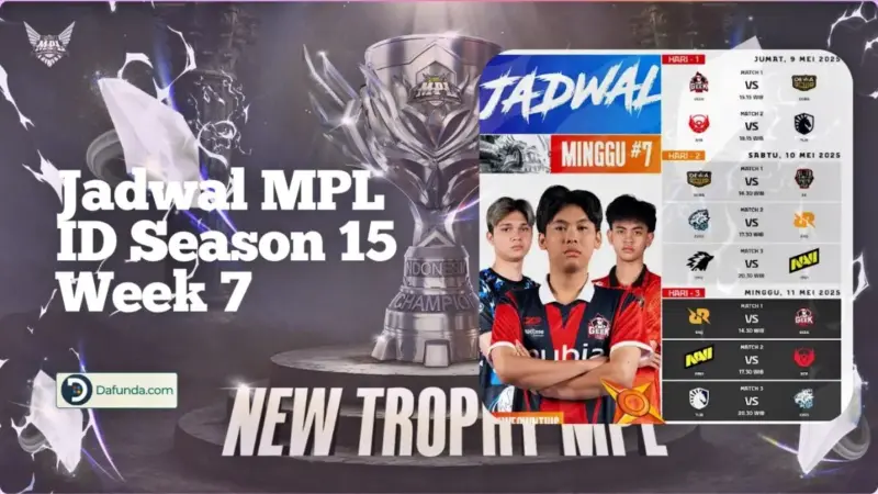 Jadwal MPL ID Season 15 Week 7