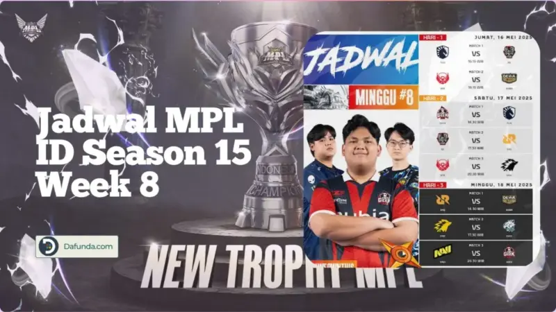 Jadwal MPL ID Season 15 Week 8