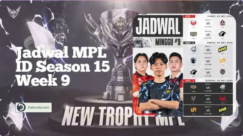 Jadwal MPL ID Season 15 Week 9