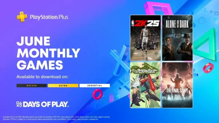 Daftar PlayStation Plus Essential, Extra & Deluxe Juni 2025