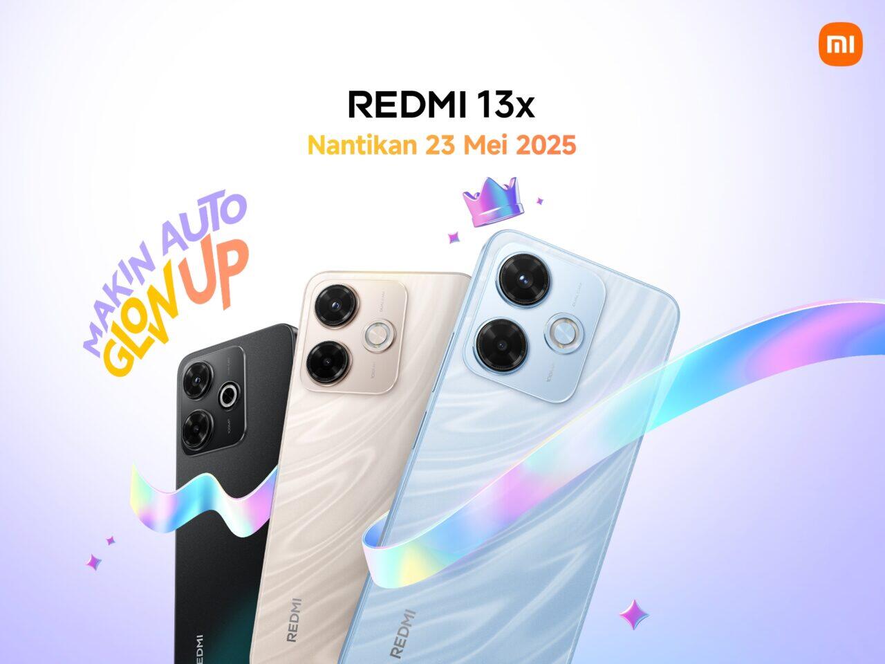Hadir dalam 3 Warna, Redmi 13x Segera Tersedia Mulai 23 Mei