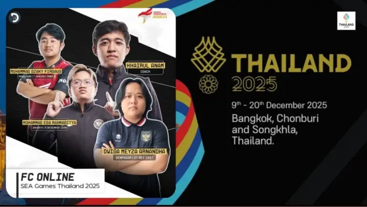 Roster Timnas FC Online SEA Games 2025 Thailand
